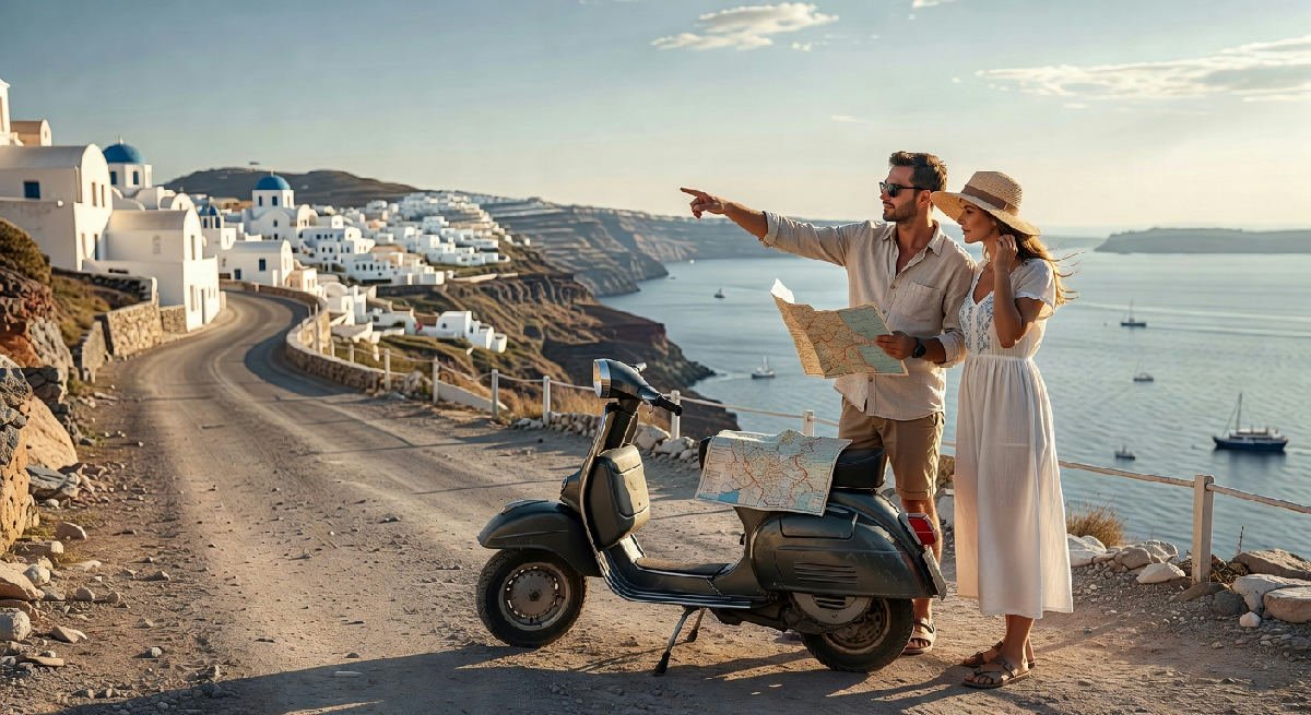 Rondreizen Santorini met eigen vervoer